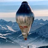 Breitling Orbiter 3 над Швейцарскими Альпами (фото earthsci.terc.edu).